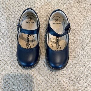 Stride Rite Classic Navy Mary Jane Shoes